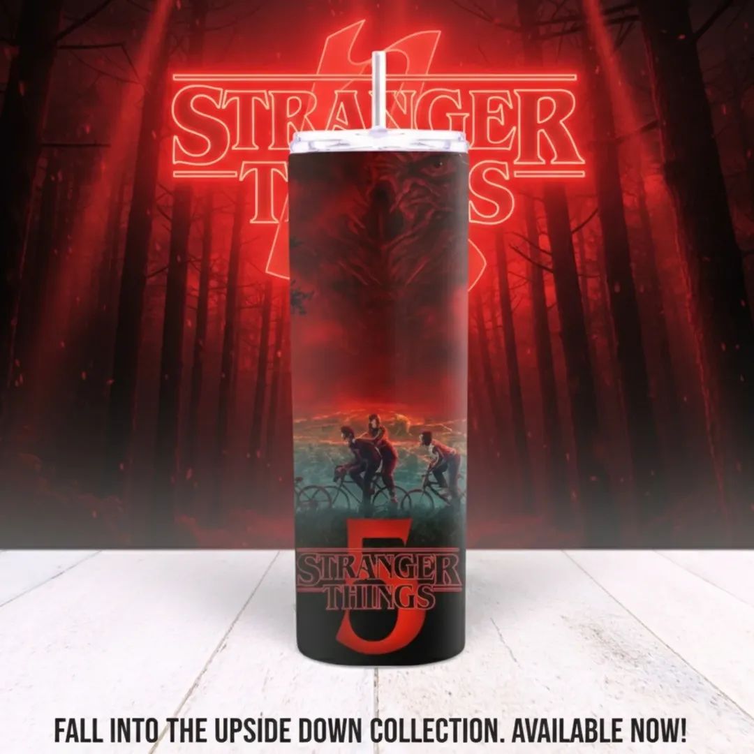 Crimson Forest Riders 20oz Tumbler with Straw