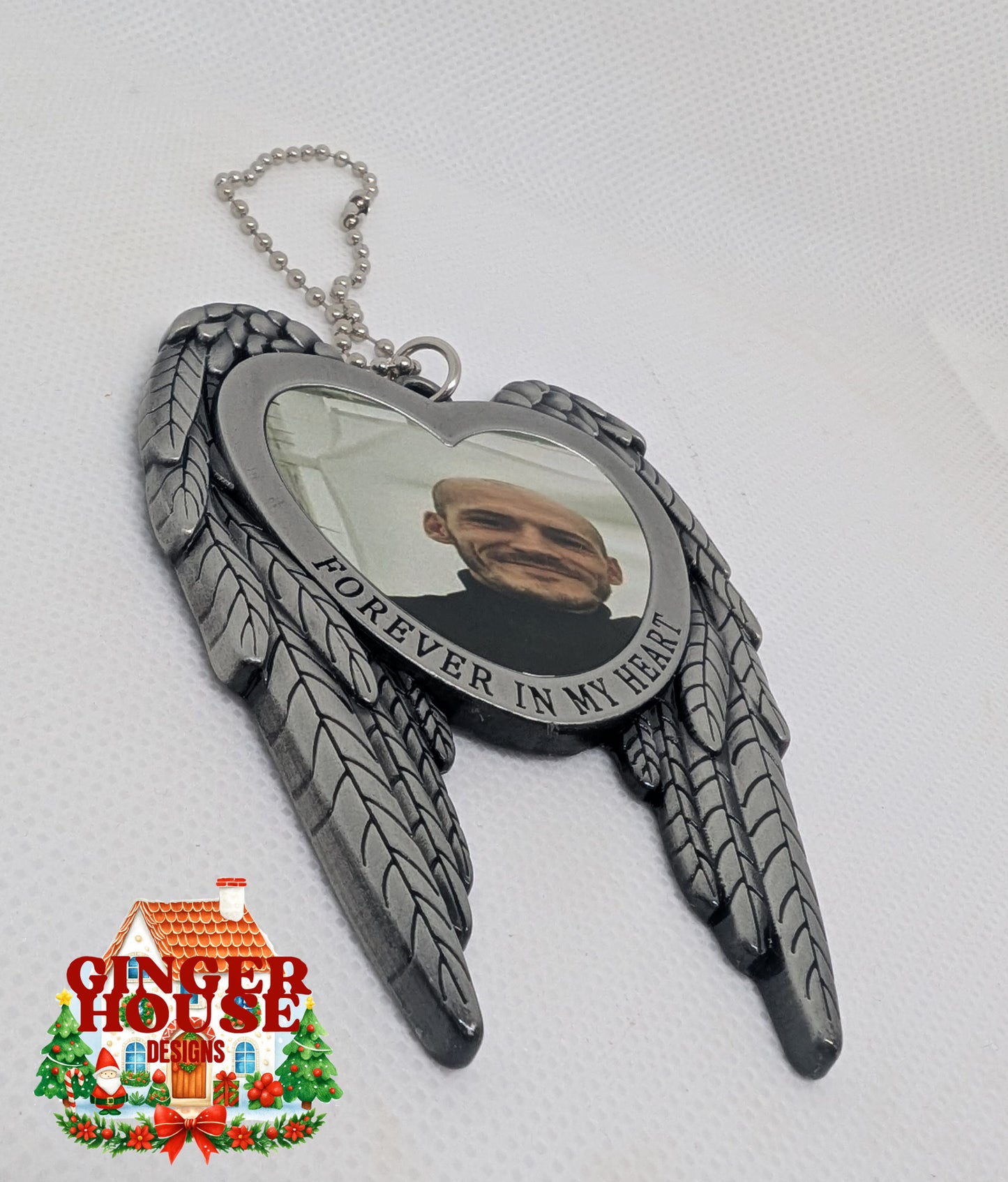 Forever in My Heart – Photo Memorial Hanger
