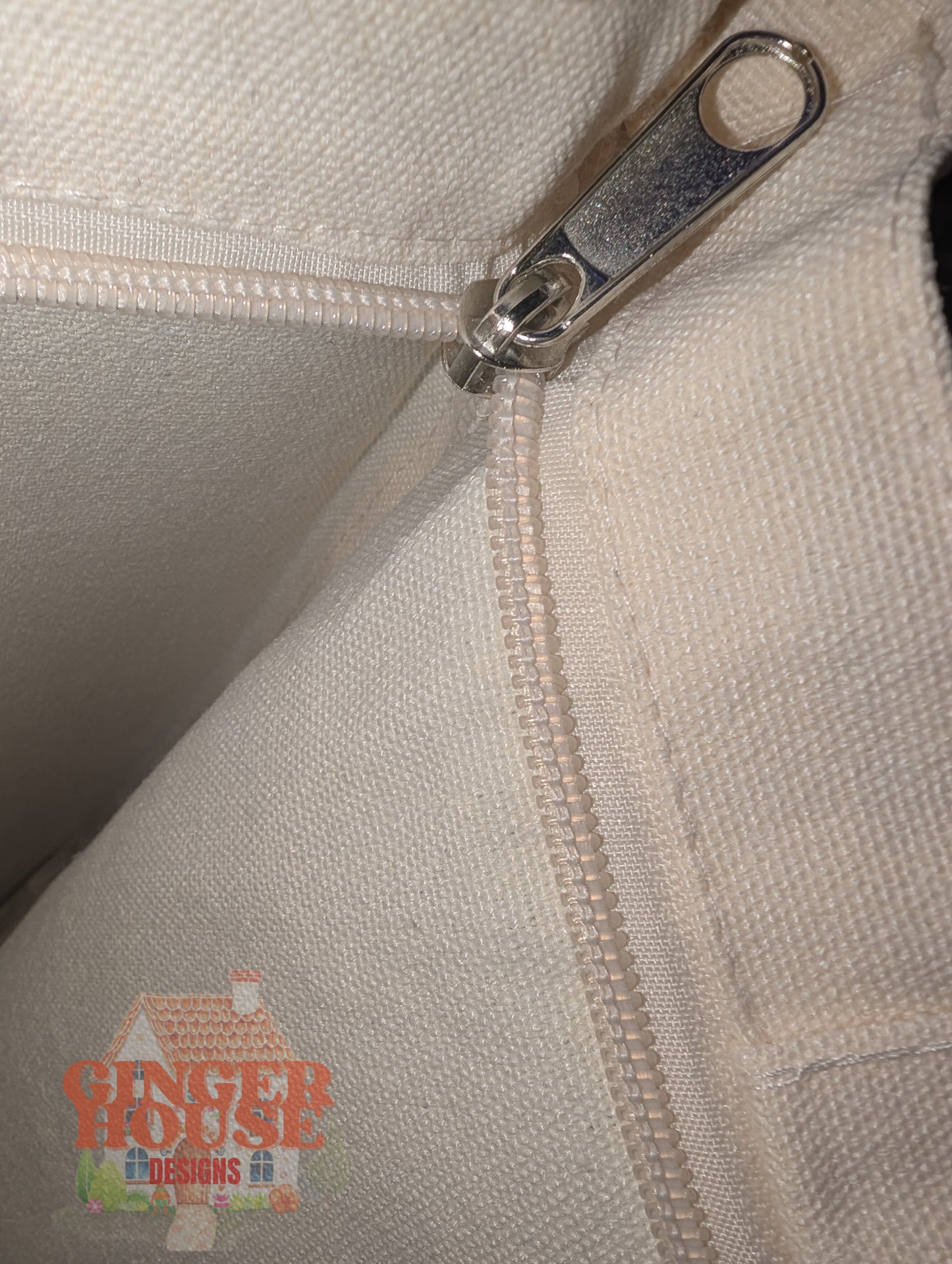 Ghostly Super Spooky Halloween Zip Tote Bag