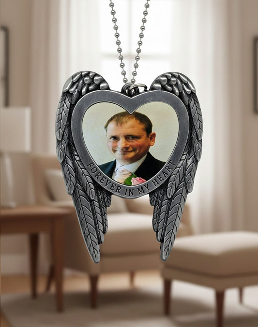 Forever in My Heart – Photo Memorial Hanger