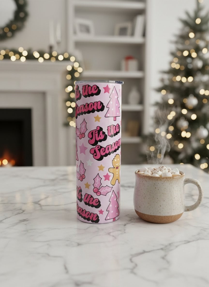 ‘Tis the Season Tumbler – Festive Sips All Day