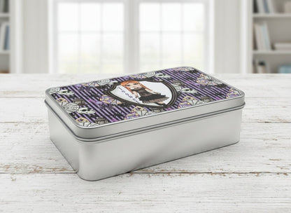 Purple Shadows Personalised Tin