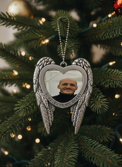 Forever in My Heart – Photo Memorial Hanger