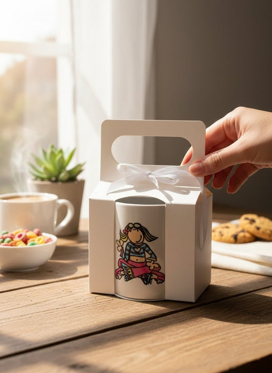 Add-On Mug Gift Box – Ribbon-Tied & Ready to Delight