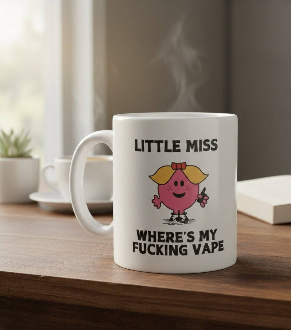 Little Miss Where’s My Fing Vape Mug*
