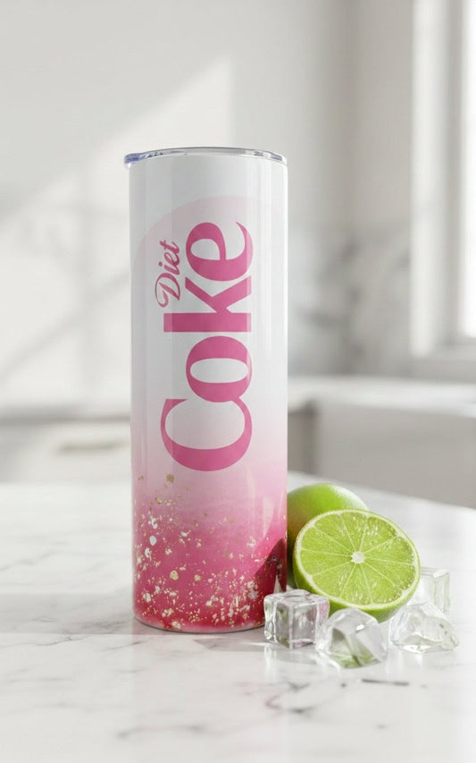 20oz Diet Coke Inspired Tumbler