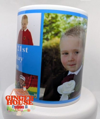Personalised Photo Mug – Any Birthday Edition