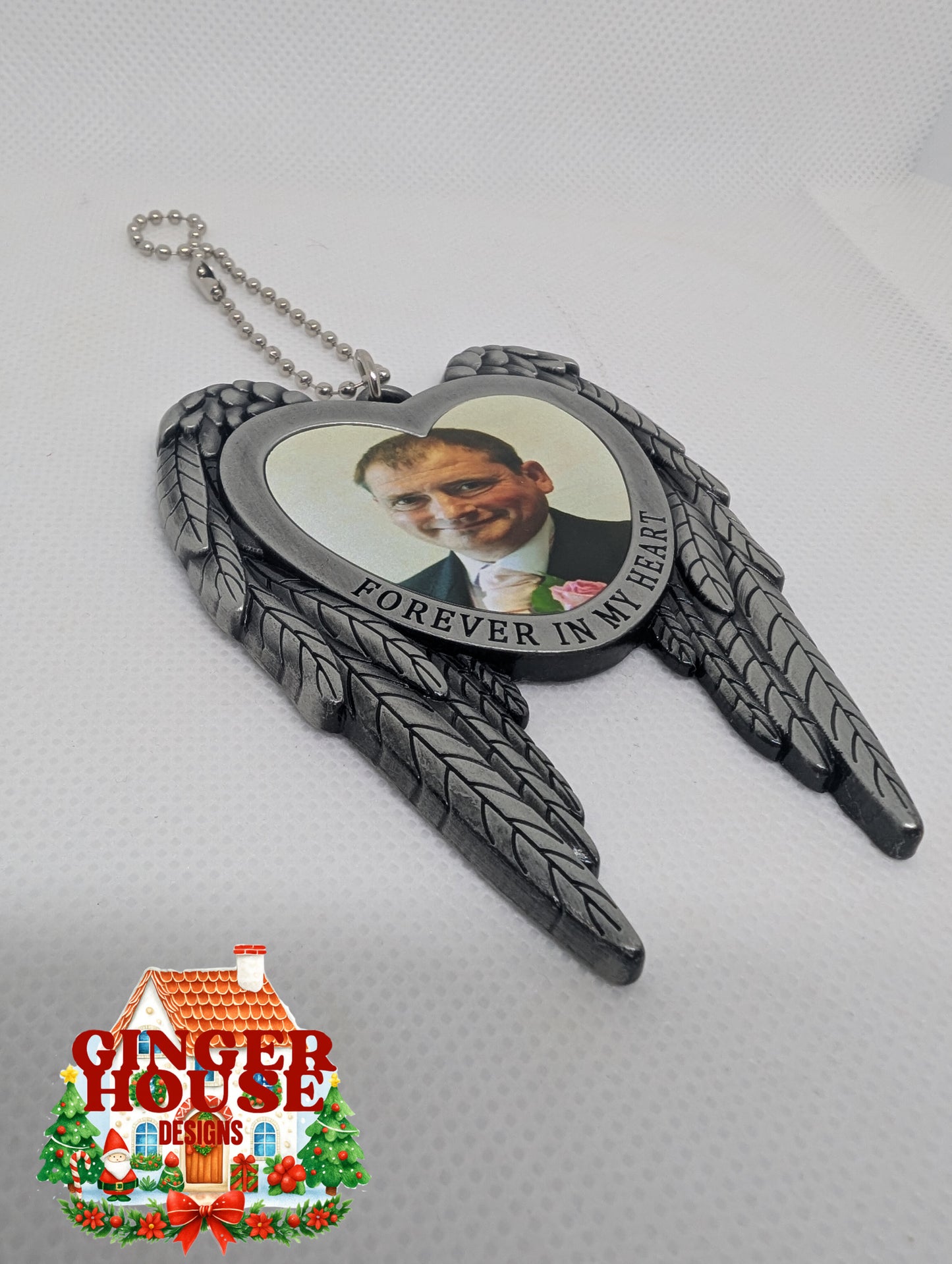 Forever in My Heart – Photo Memorial Hanger