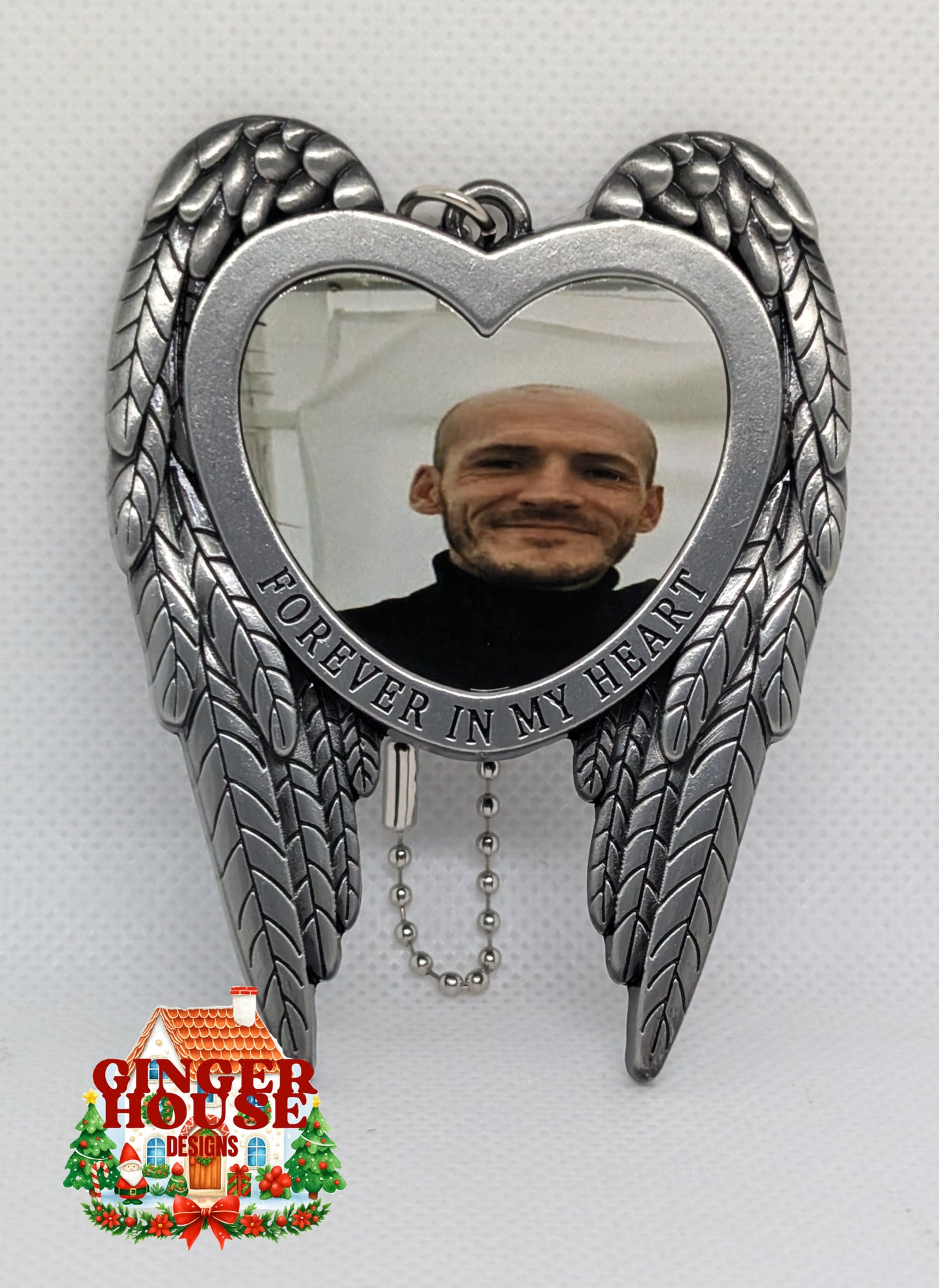 Forever in My Heart – Photo Memorial Hanger