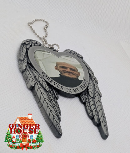 Forever in My Heart – Photo Memorial Hanger