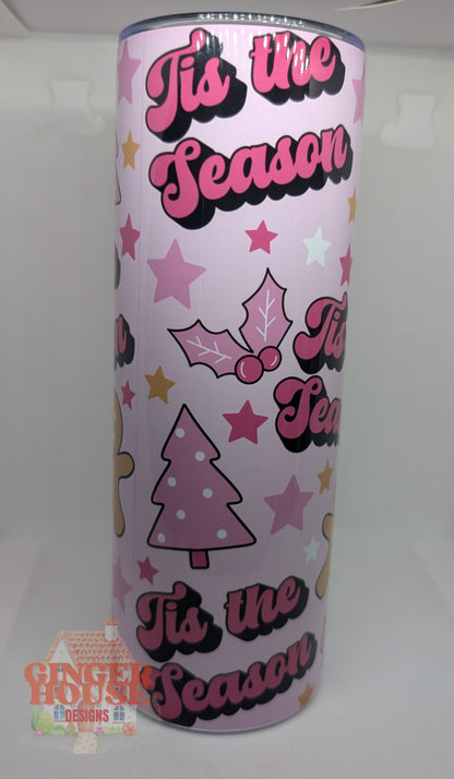 ‘Tis the Season Tumbler – Festive Sips All Day