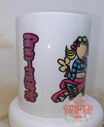 Personalised Mug – Retro Vibes with Your Name!