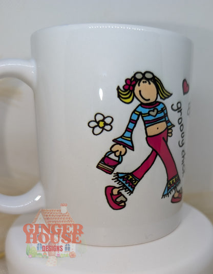 Personalised Mug – Retro Vibes with Your Name!