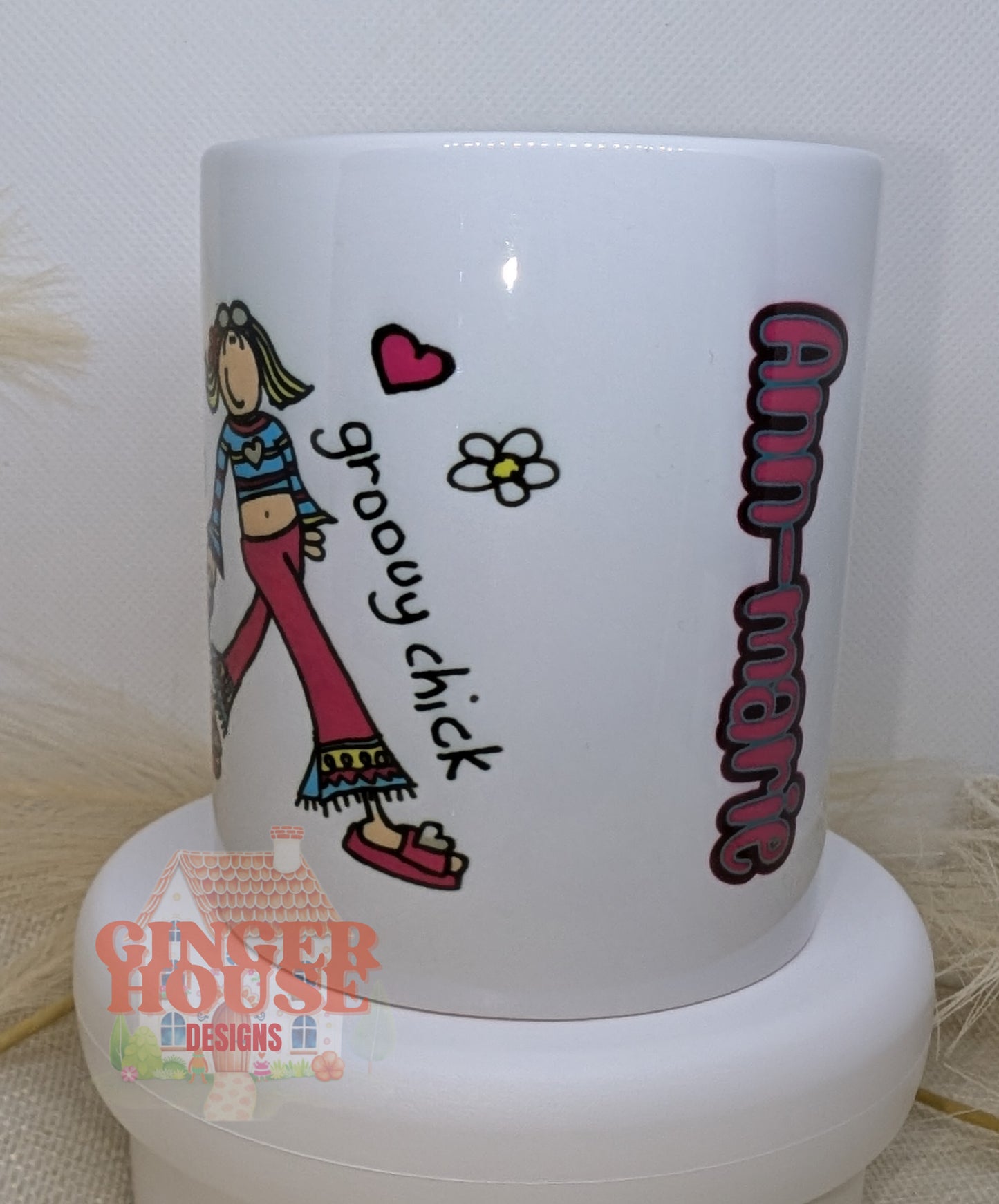 Personalised Mug – Retro Vibes with Your Name!
