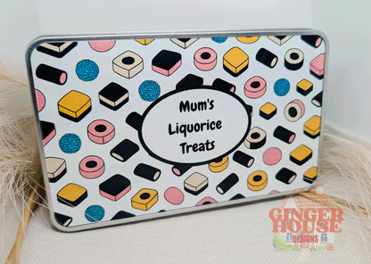 Personalised Treat Tin – Custom Message of Your Choice