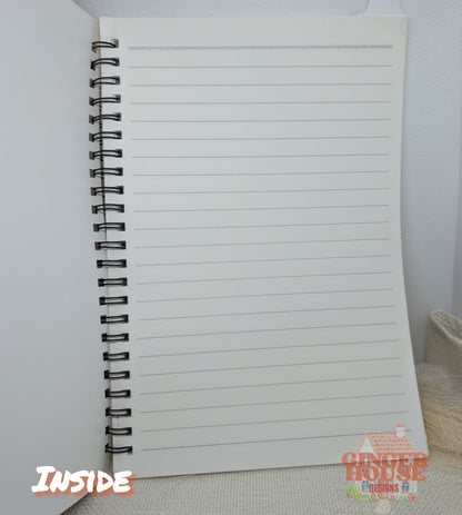 Personalised A5 Capybara Notebook – Add Any Name