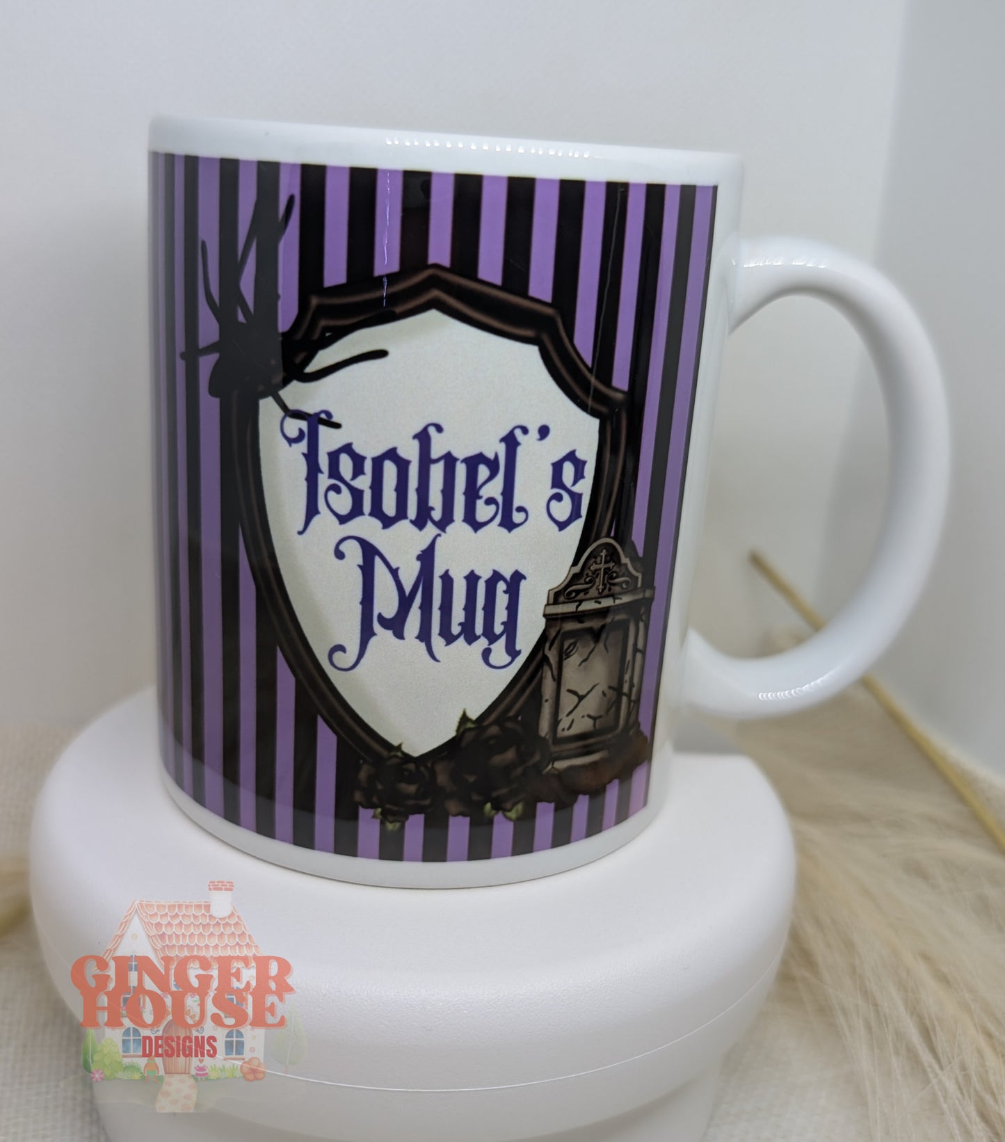 Purple Shadows Custom Mug