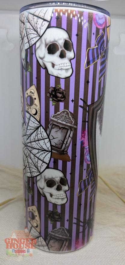 Purple Shadows Personalised Tumbler