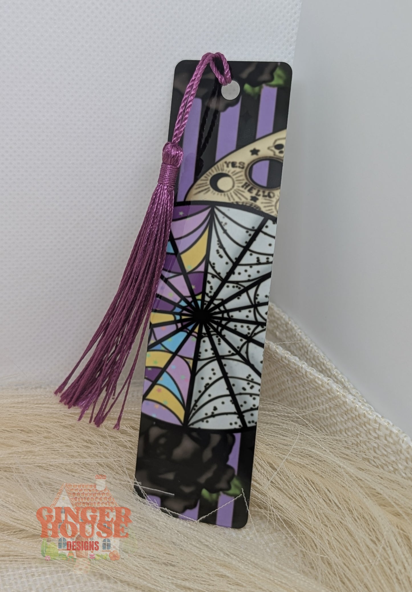 Wednesday-Inspired Bookmark