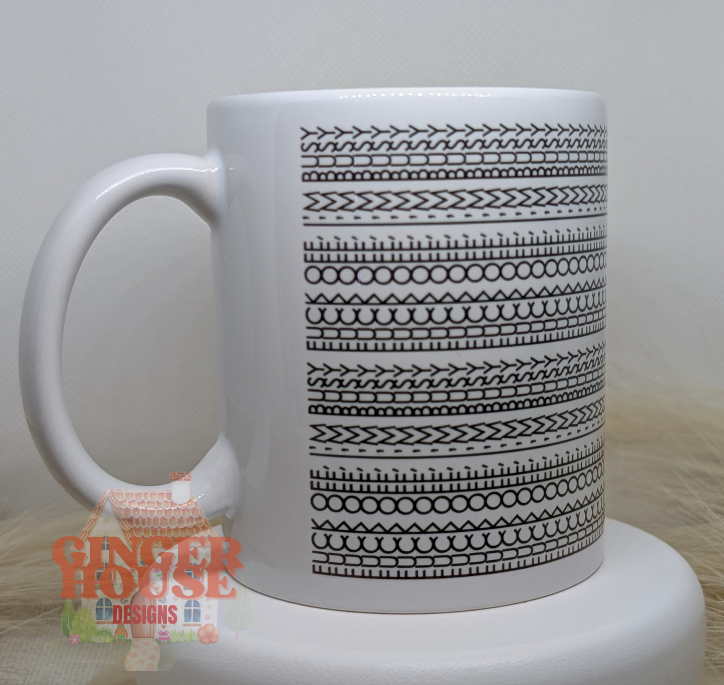 “I’m Busy” Hidden Swear Word Mug – Stitch, Sip, Swear (Quietly)