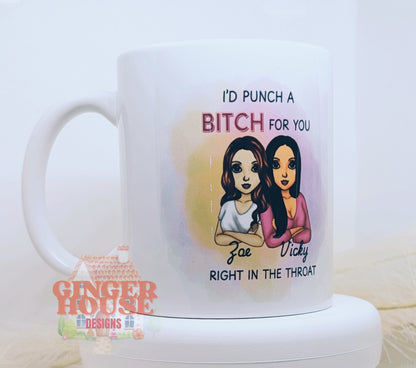 Punch a Bitch Mug – Personalised Dolly Edition