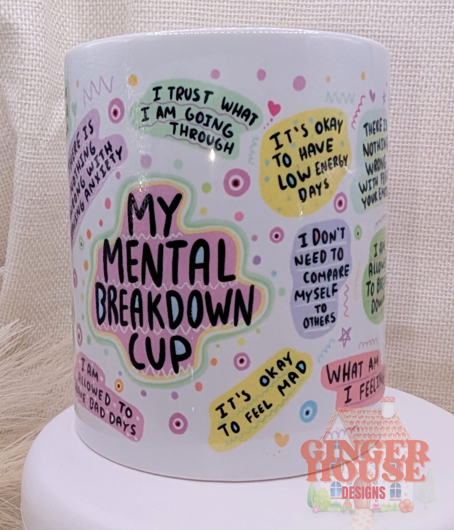 Mental Breakdown Mug – Affirmation Edition