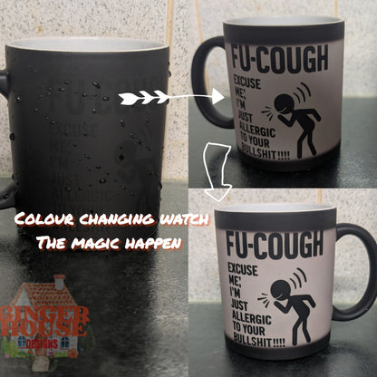 FU‑COUGH Colour Reveal Mug