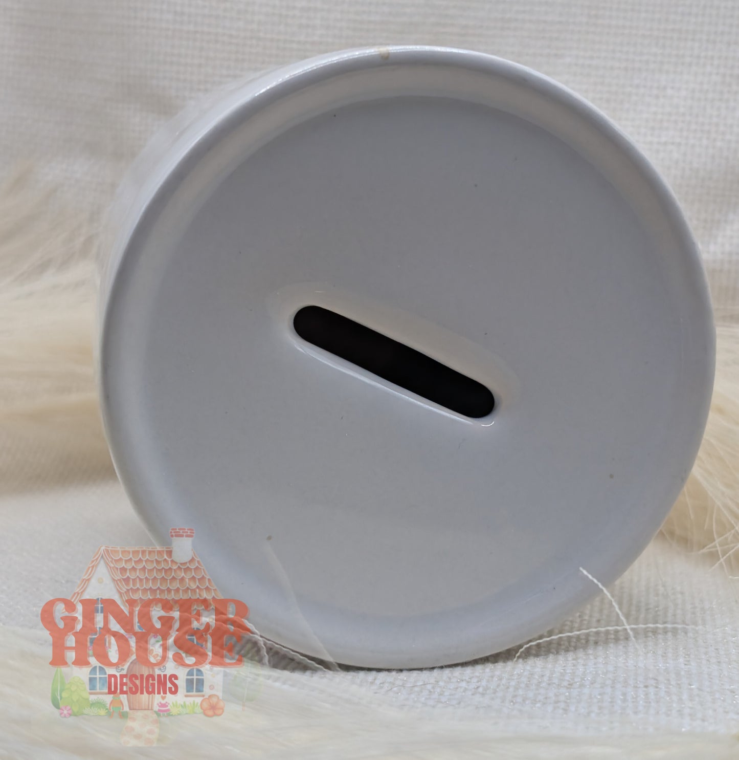 Personalised Ceramic Money Box – Add Any Initial & Name