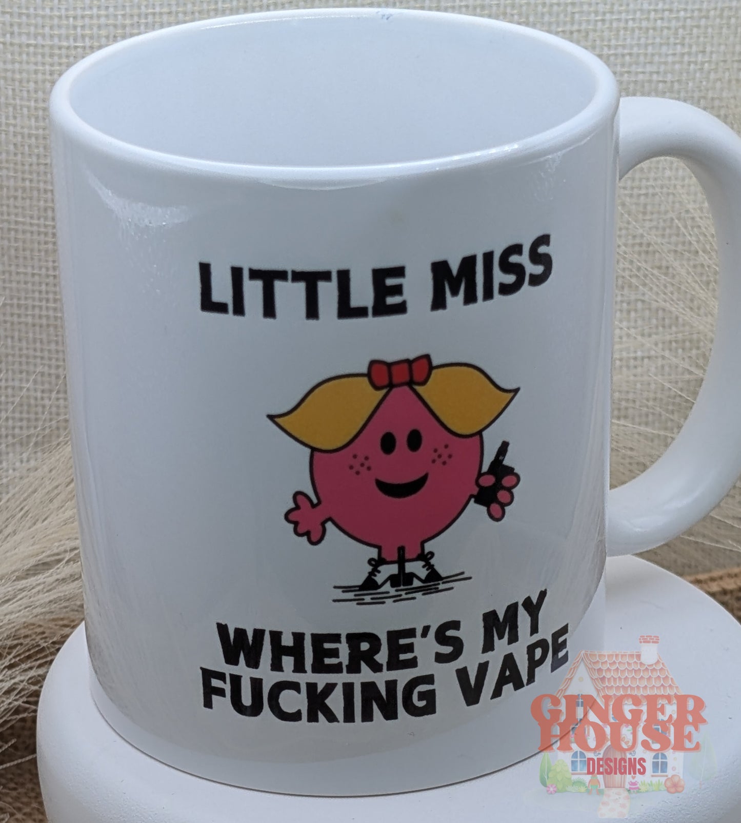 Little Miss Where’s My Fing Vape Mug*