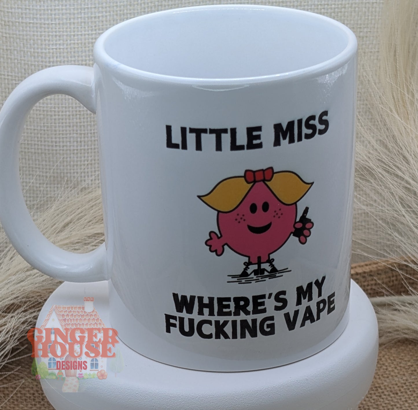 Little Miss Where’s My Fing Vape Mug*