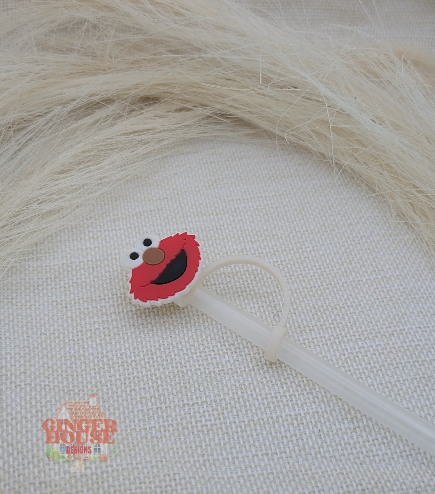 Elmo Straw Topper