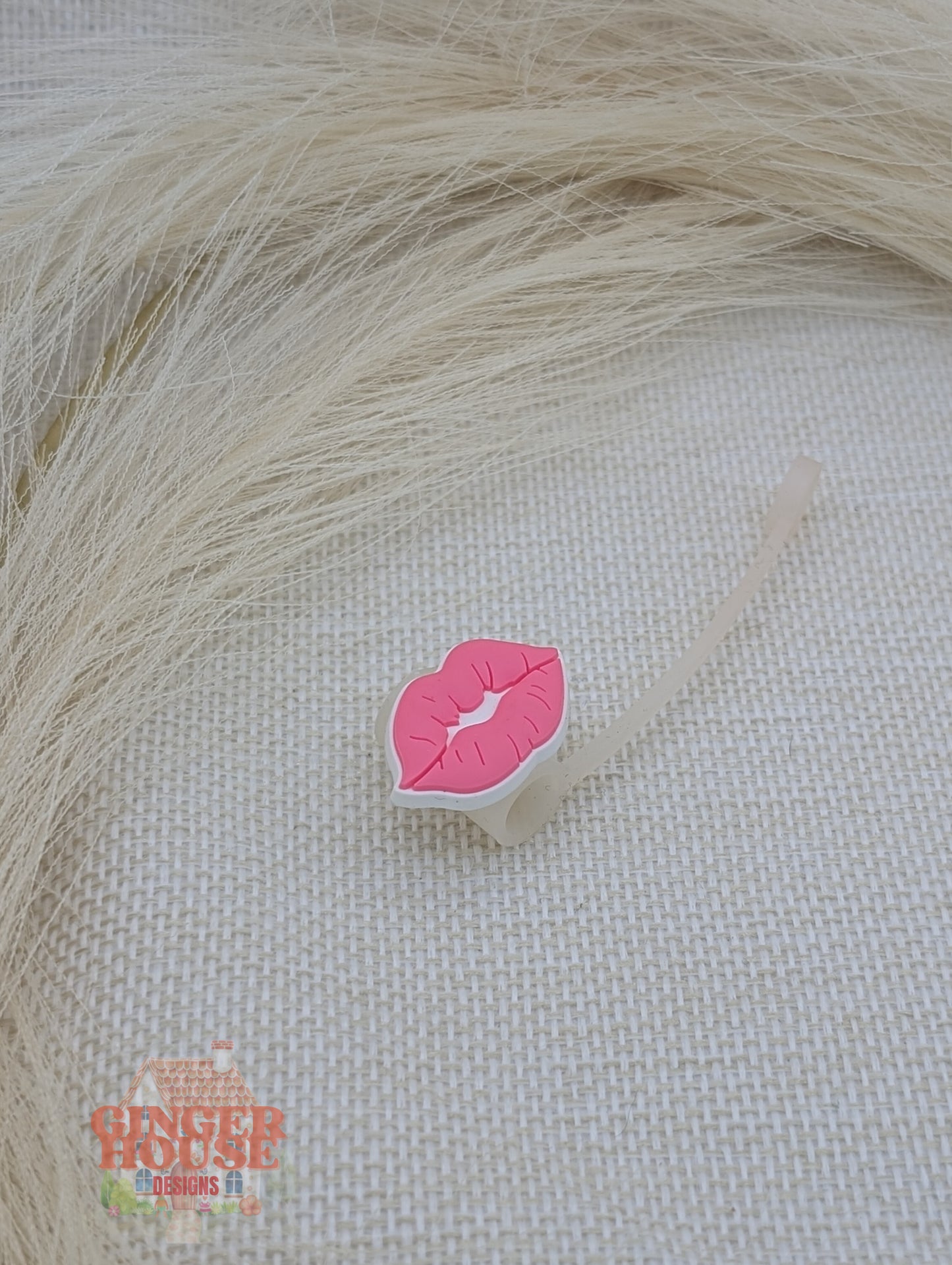 mwah lips Straw Topper