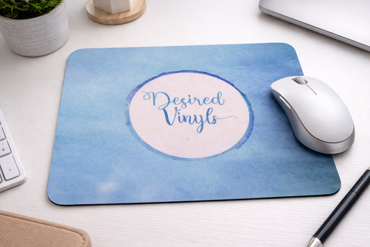 Custom Logo Mouse Mat – Personalised Neoprene Desk Mat