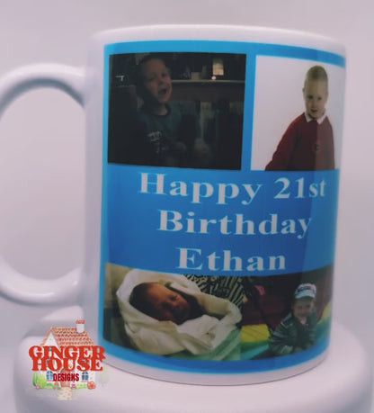 Personalised Photo Mug – Any Birthday Edition