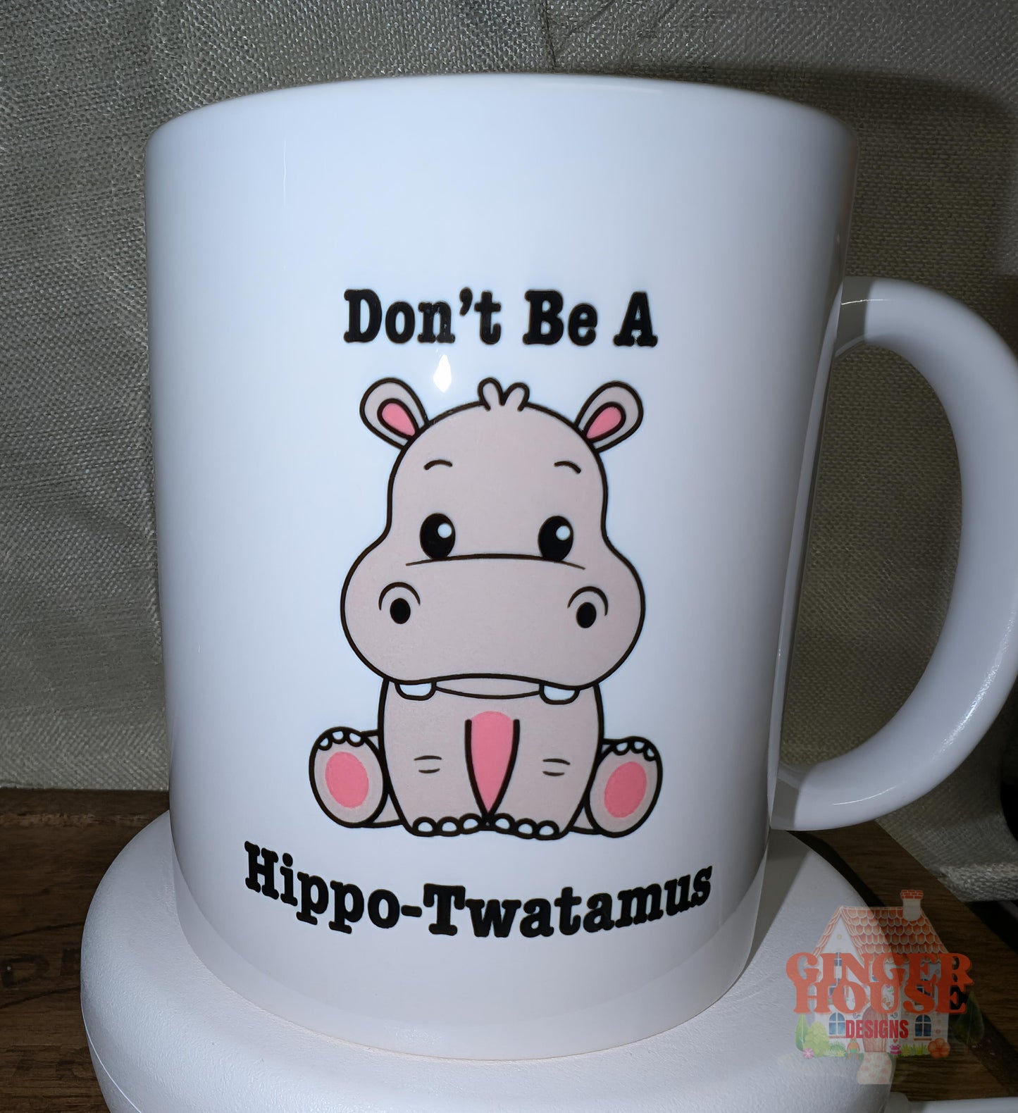 Don’t Be A Hippo-Twatamus Mug