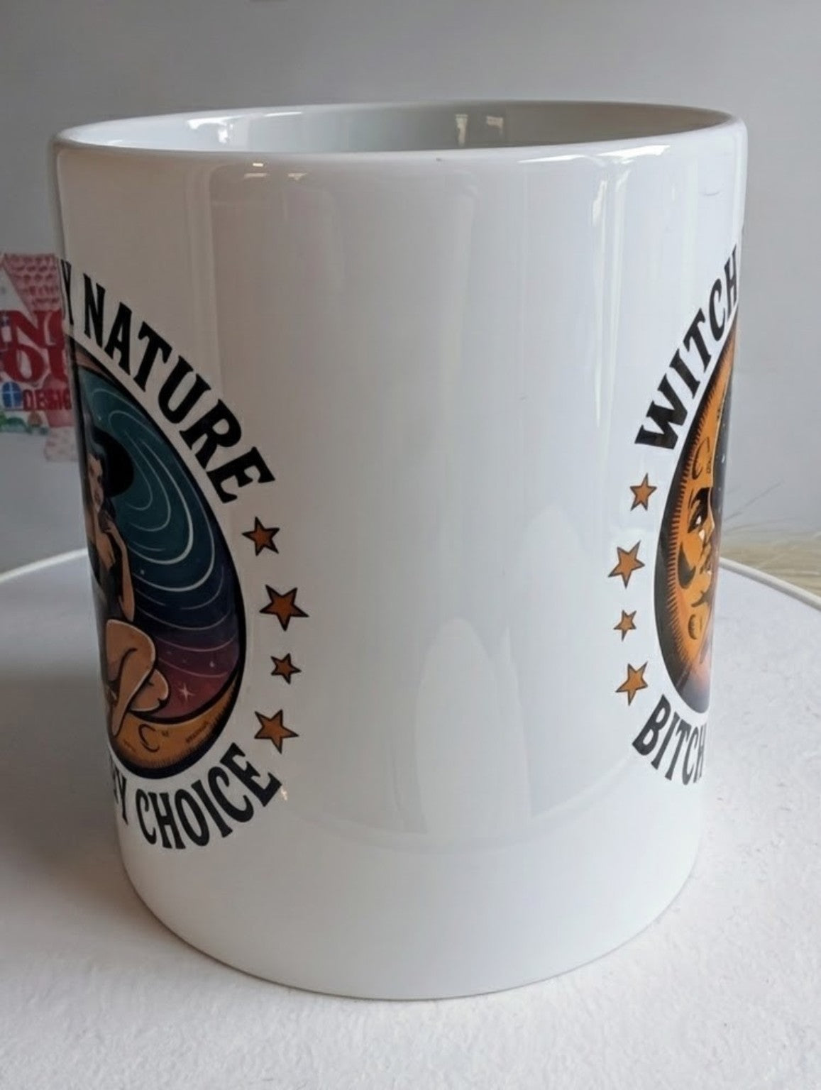Witch by Nature mug wrap view