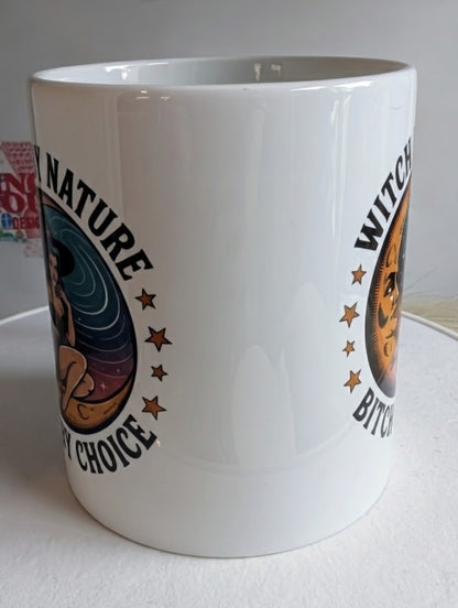 Witch by Nature mug wrap view