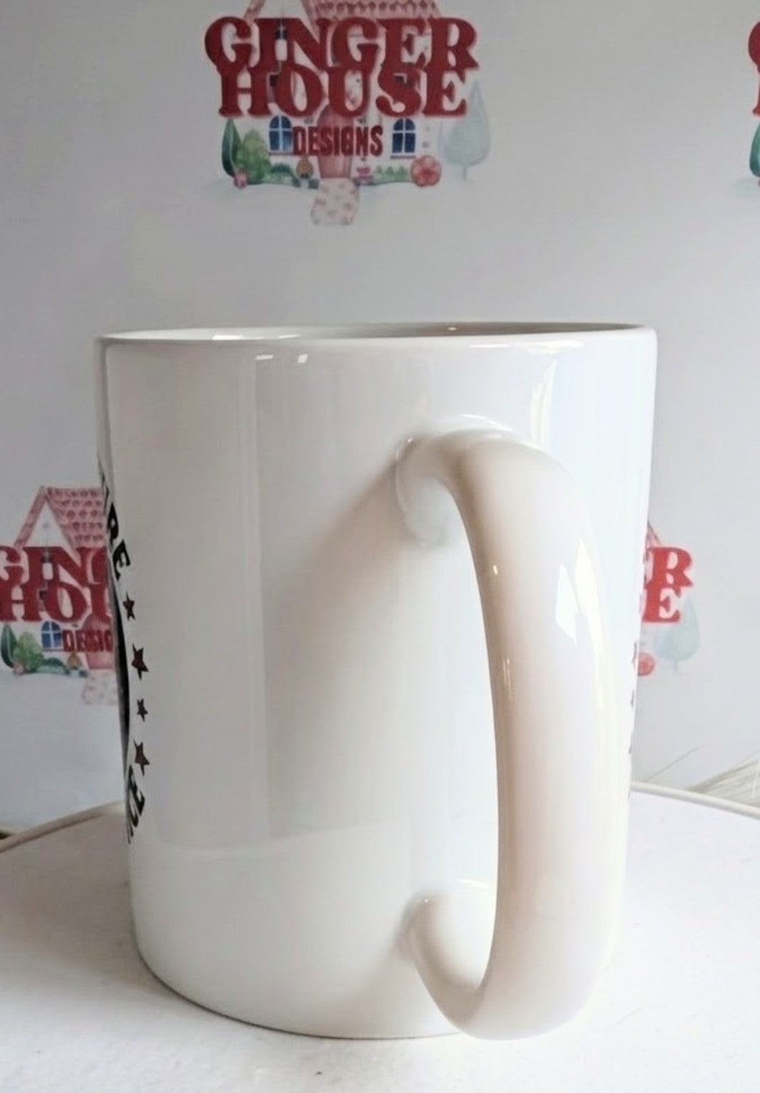 Witch by Nature mug handle view