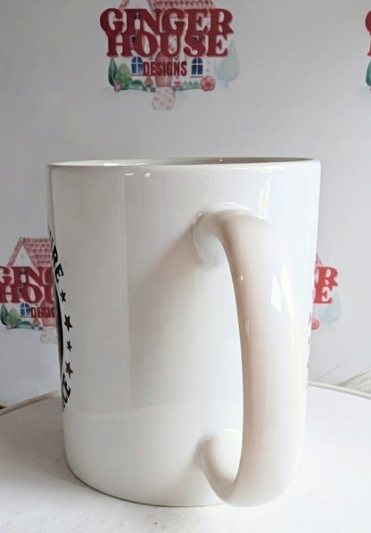 Witch by Nature mug handle view