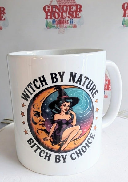 Witch by Nature mug product photo